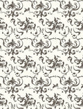 Neutral Cream and Brown Damask Flourish Rug