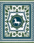 White Horse Native American Inspired Rug