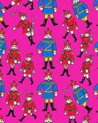Pink Bold Soldier Repeat Rug
