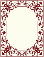 Rich Blossom Swirl Display Rug
