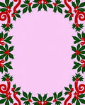 Vintage Cherries Holly Border Rug
