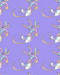 Pastel Swirl Unicorn Twirl Rug