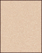 Earthy Crimson Curved Line Art Rug