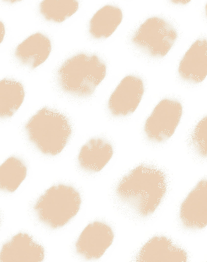 Neutral Speckled Abstract Spots Rug
