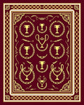 Regal Gold Trophy Laurel Border Rug