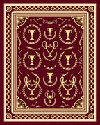 Regal Gold Trophy Laurel Border Rug