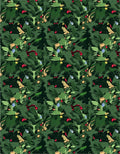 Green Lush Tropical Foliage Rug