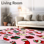 Cute Christmas Cats Gifts and Stockings Rug