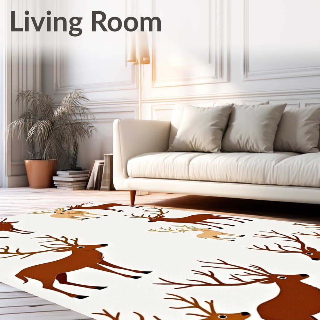 Woodland Deer Collection Ensemble Rug