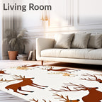 Woodland Deer Collection Ensemble Rug