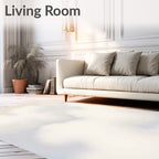Soft Cloud Ombre Abstract Rug