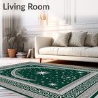 Emerald Starry Night Arch Rug