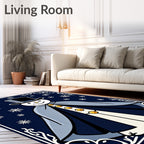 Dapper Snow Halcyon Frostflakes Rug
