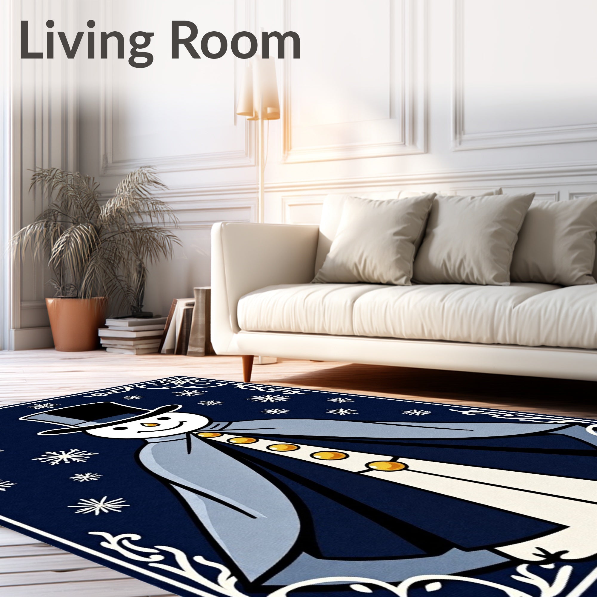 Dapper Snow Halcyon Frostflakes Rug