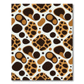 Brown and Tan Organic Abstract Forms Rug