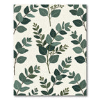Botanical Eucalyptus Leaf Sage Foliage Rug