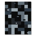 Monochromatic Geometric Block Composition Rug