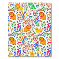 Playful Lion Cub Whimsical Alphabet Rug