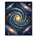 Cosmic Swirl Galaxy Interstellar Area Rug