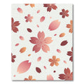 Cherry Blossom Gradient Watercolor Garden Rug