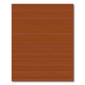 Warm Terracotta Thin Stripe Rug