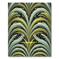 Emerald And Grey Dynamic Stream Rug