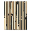 Neutral Tones Vertical Pencils Arrangement Rug
