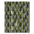 Scandi Forest Pine Tree Tapestry Rug
