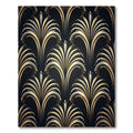 Golden Arched Fireworks Sprays Rug