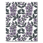 Lilac Blossom Branch Repeat Rug