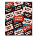 Valentine Red Speech Bubbles Rug