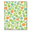 Whimsical Letter Sprouts Garden Rug