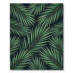 Lush Emerald Pine Needle Foliage Rug