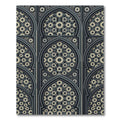 Geometric Star Arch Mosaic Rug