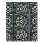 Geometric Star Arch Mosaic Rug