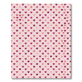 Pink Valentine Heart Scatter Rug