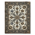 Antique Golden Floral Medallion Rug