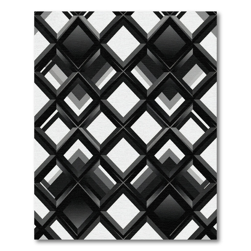 Monochromatic Geometric Lattice Overlap Rug