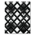 Monochromatic Geometric Lattice Overlap Rug