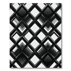 Monochromatic Geometric Lattice Overlap Rug