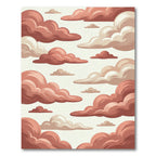 Dreamy Clay Toned Fluffy Cloud Layers Rug