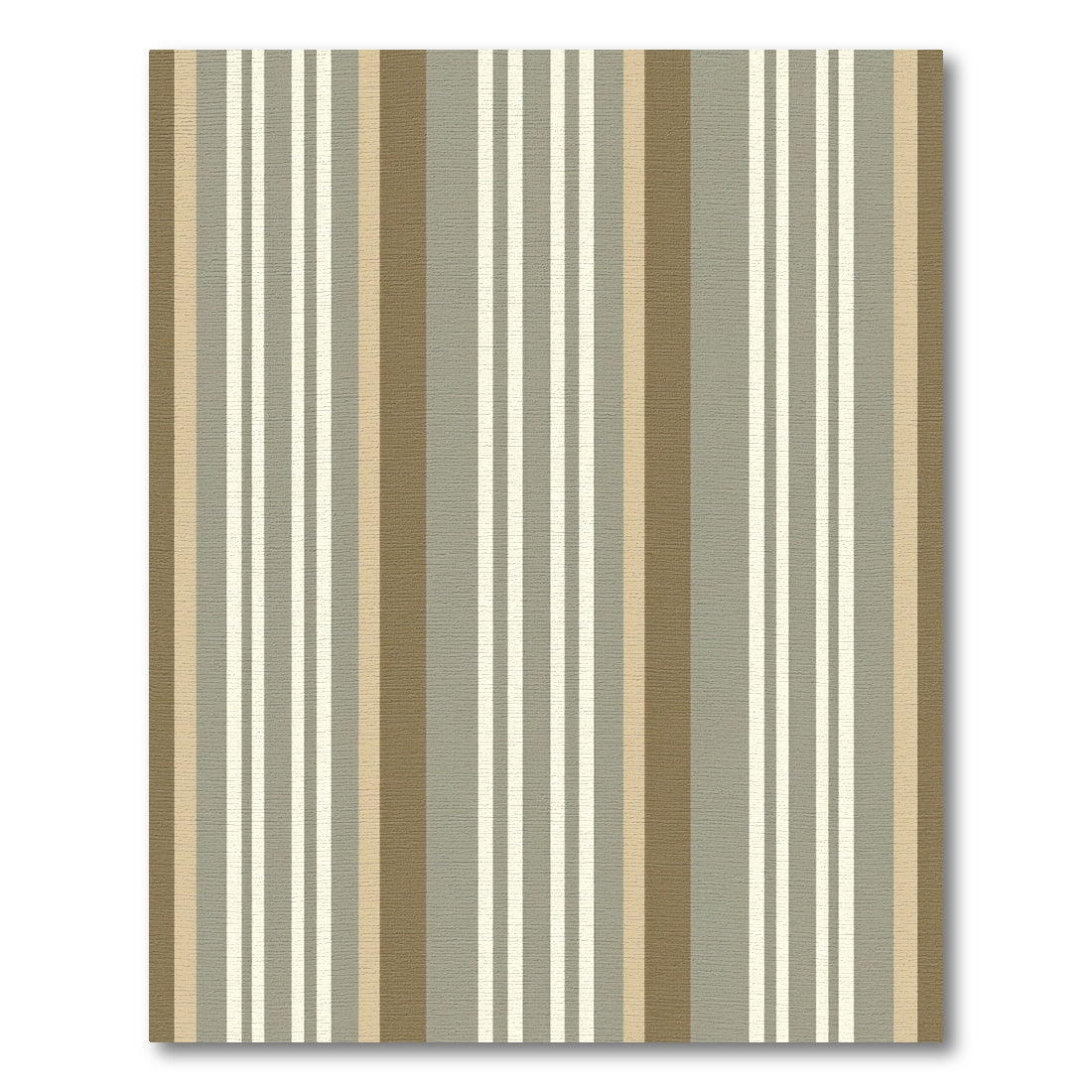 Earthy Tones Vertical Stripe Arrangement Rug