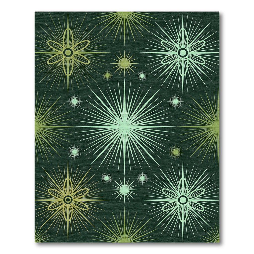 Radiant Burst Sunburst Starburst Rug