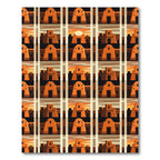 Adobe Sunset Mission Terracotta Grid Rug