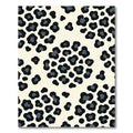 Modern Monochrome Leopard Spot Area Rug