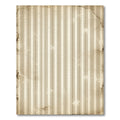 Vintage Distressed Neutral Vertical Stripe Rug