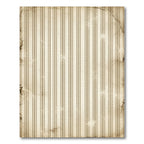 Vintage Distressed Neutral Vertical Stripe Rug
