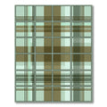 Sage and Olive Plaid Grid Rug