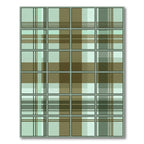 Sage and Olive Plaid Grid Rug