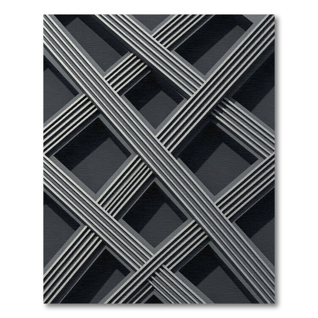 Monochromatic Gray Geometric Intersecting Linear Rug